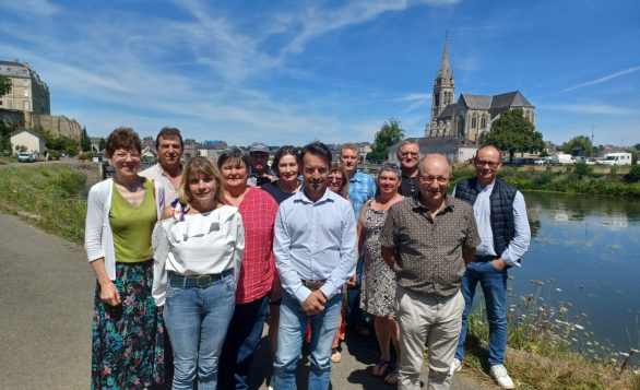 Nouveau conseil d'administration de la CRPL élu lors de l'AG 2023 à Sablé-sur-Sarthe (72).