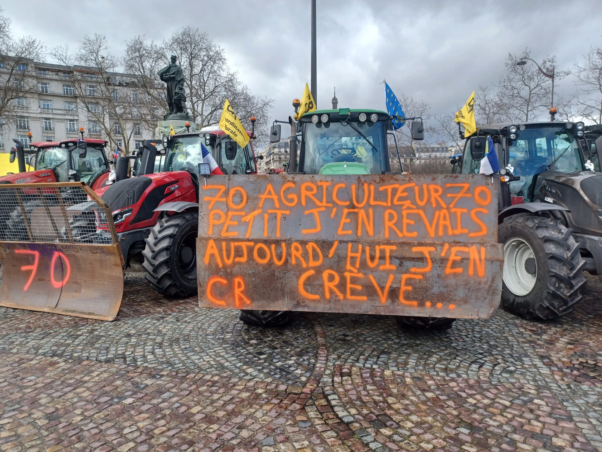 Manifestation paris 23 02 24